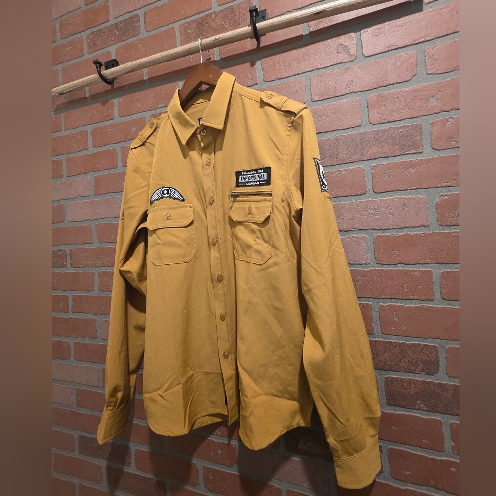 Airwalk Shirt Medium Strechy    ‎     Sku99